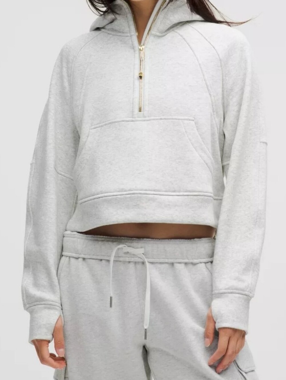 Lululemom Scuba Oversized Half-Zip Hoodie Size XS/S.